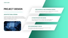 Plantilla de Plan de Proyecto de Digitalización de Estilo Empresarial Verde para PowerPoint y Google Slides