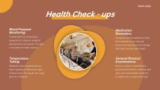 Template Jadwal Panti Jompo Gaya Bisnis Coklat dan Kuning