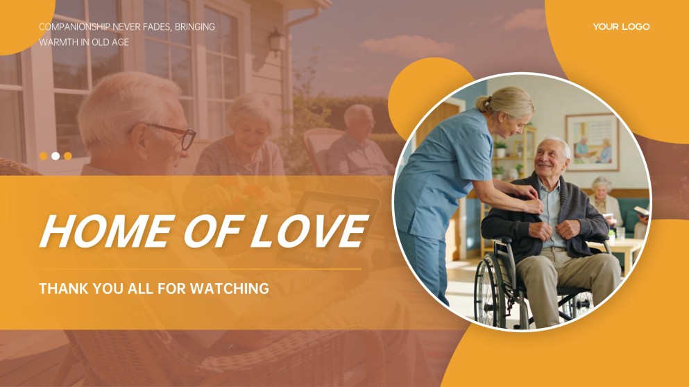 Template Jadwal Panti Jompo Gaya Bisnis Coklat dan Kuning