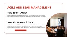 Plantilla de Objetivos de Año Nuevo Roja, Festiva y Orientada a los Negocios