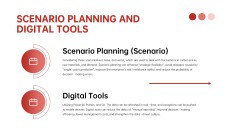 Plantilla de Objetivos de Año Nuevo Roja, Festiva y Orientada a los Negocios