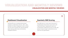 Plantilla de Objetivos de Año Nuevo Roja, Festiva y Orientada a los Negocios