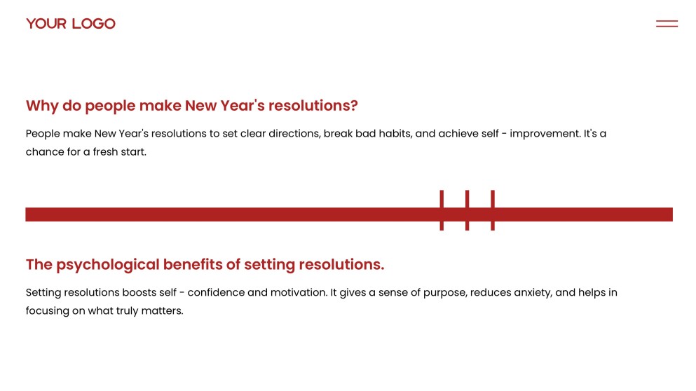 Kumikinang na Pula na Template ng Bagong Taon na may Paputok