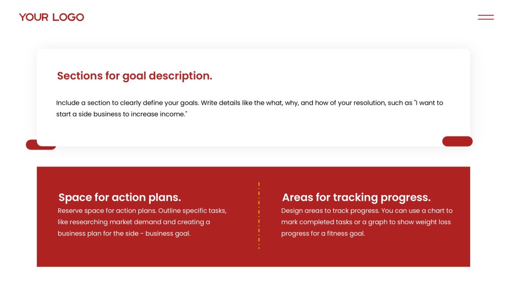 Kumikinang na Pula na Template ng Bagong Taon na may Paputok