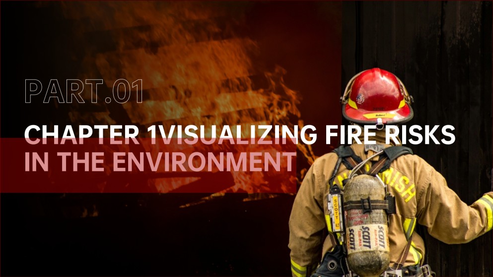 Plantilla PPT Minimalista de Seguridad contra Incendios de Alta Gama Roja con Acento de Casco