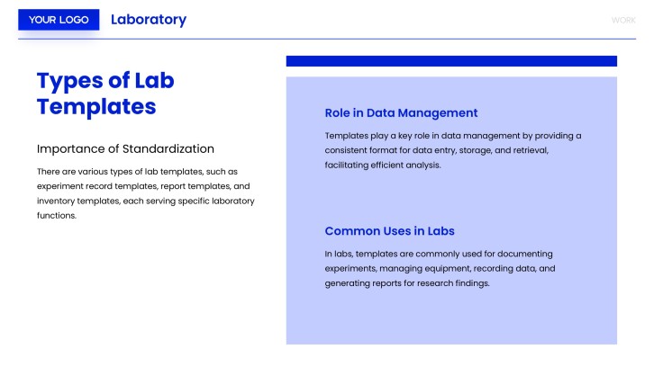 Introduction to Lab Templates PPT slide 3: Experiment Design