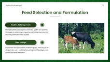 Modern Agriculture Livestock Management PPT with Icons