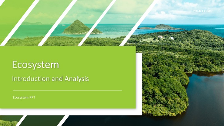 Template PPT Ekosistem Gaya Kehijauan Hutan