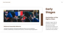 Brown Classic Minimalist French Revolution PPT Template for History
