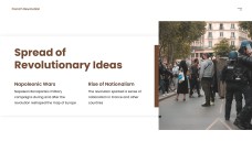 Brown Classic Minimalist French Revolution PPT Template for History