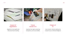 Template Presentasi Pelatihan Audit Internal Profesional Berwarna Merah