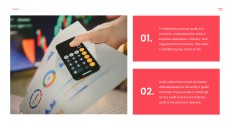 Template Presentasi Pelatihan Audit Internal Profesional Berwarna Merah