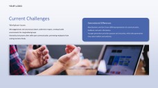 藍色商業風格尊重PowerPoint模板