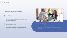 藍色商業風格尊重PowerPoint模板