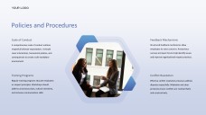 藍色商業風格尊重PowerPoint模板