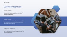 藍色商業風格尊重PowerPoint模板