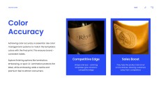 藍色藝術酒瓶標籤模板附插圖