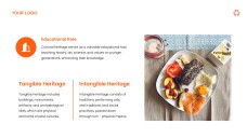 Orange Fresh and Energetic Proteins PPT Presentation Template