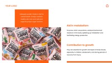Orange Fresh and Energetic Proteins PPT Presentation Template