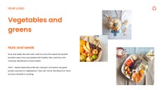 Orange Fresh and Energetic Proteins PPT Presentation Template