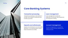 Template PPT Peran Bisnis Biru TI di Sektor Perbankan