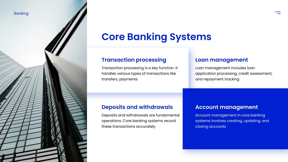 Template PPT Peran Bisnis Biru TI di Sektor Perbankan