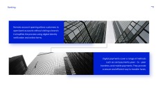 Template PPT Peran Bisnis Biru TI di Sektor Perbankan