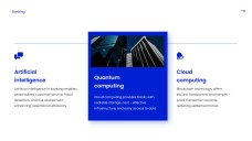 Template PPT Peran Bisnis Biru TI di Sektor Perbankan