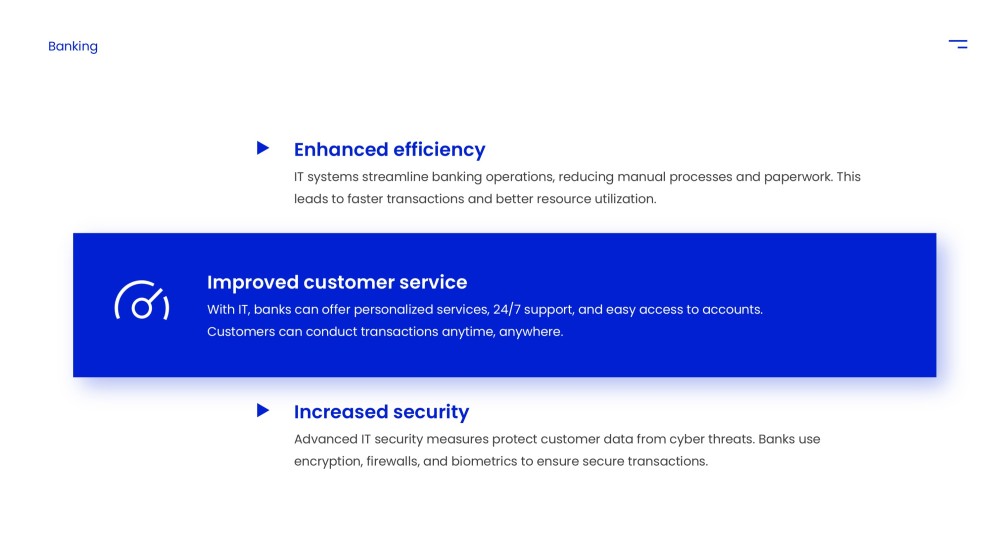 Template PPT Peran Bisnis Biru TI di Sektor Perbankan