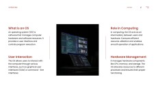 ダークレッドテックスタイルオペレーティングシステムPPTテンプレート