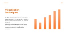 アスレチック要素を取り入れたオレンジエネルギッシュな走り幅跳びPPTテンプレート