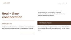 Brownish-Yellow Friendly Meet the Teacher Google Slides Theme & PowerPoint Template