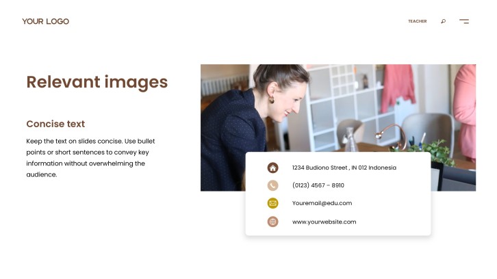 about me presentation running example slide 8 preview