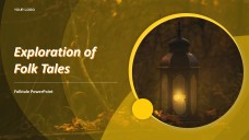 Brownish-Yellow Rustic Folktale PowerPoint & Google Slides Template