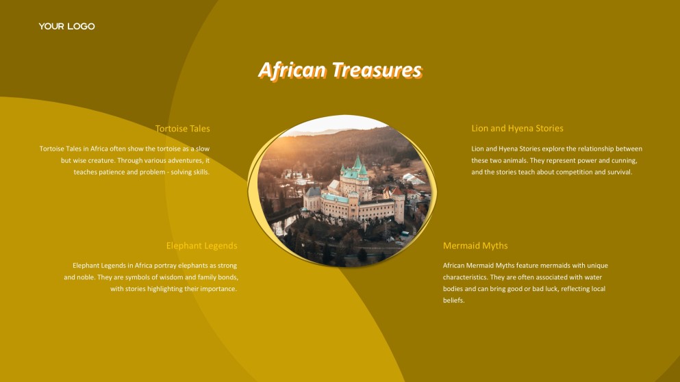 Brownish-Yellow Rustic Folktale PowerPoint & Google Slides Template