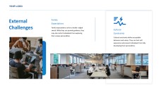 藍色商務風格人物建設PPT模板