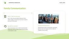 Green Easy-Going Interpersonal Communication PPT Presentation Template