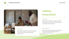 Green Easy-Going Interpersonal Communication PPT Presentation Template