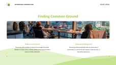 Green Easy-Going Interpersonal Communication PPT Presentation Template