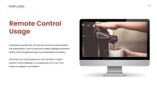 Red Business Style Morning Meeting Google Slides Theme