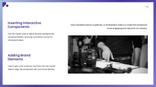 Purple Animated and Structured Storyboard Template for Google Slides