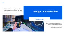 Blue Simple Google Slides Budget Template