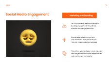 Orange Lively Emoji Presentation Template for PowerPoint