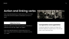 學術基礎英語文法PPT範本（深色背景）