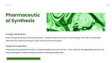 Template PPT Kimia Hijau Minimalis Hijau