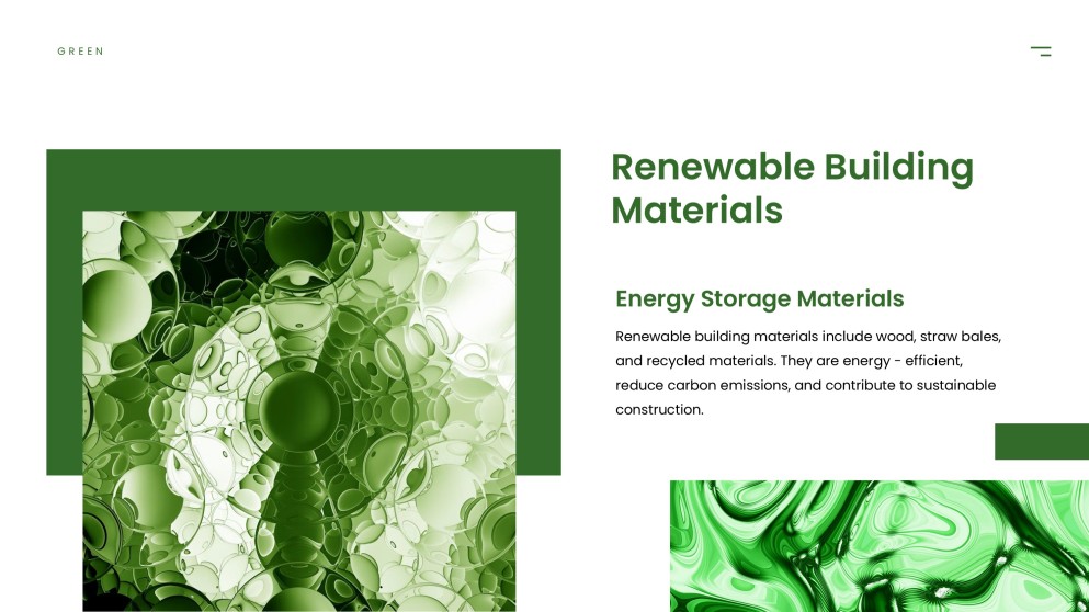 Template PPT Kimia Hijau Minimalis Hijau