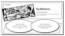 Black and White Animated Comic Book Google Slides Theme