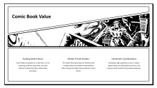 Black and White Animated Comic Book Google Slides Theme