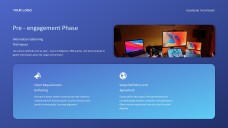 Plantilla PPT de Hacking Ético de Ciberseguridad Azul con Elegantes Iconos 3D