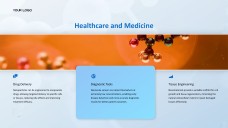 Persembahan PPT Nanoteknologi 3D Berteknologi Tinggi Biru Muda untuk Pelajar dan Guru